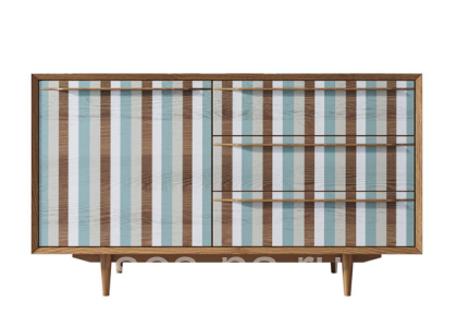 Комод "Bruni print 1" с ящиками и дверкой BR-02