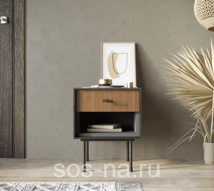 Тумбочка с верхним ящиком "Emerson" EM11