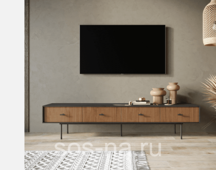 Комод с четырьмя ящиками под TV "Emerson" EM06