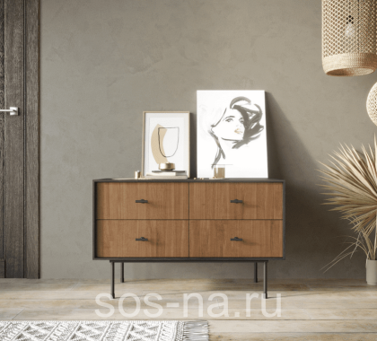 Комод с четырьмя ящиками "Emerson" EM05