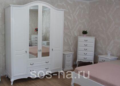 Шкаф Авиньон 4х-створчатый с ящиками