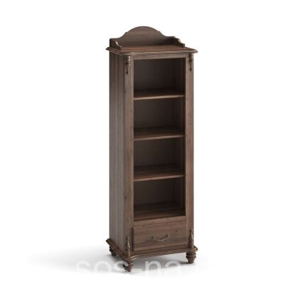 Шкаф-витрина Скандия открытый с 1 ящ