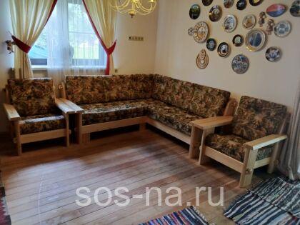 Диван-кровать трехместный угловой Скандинавия