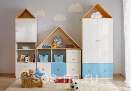 Шкаф 2-ств Тимберика Кидс №5