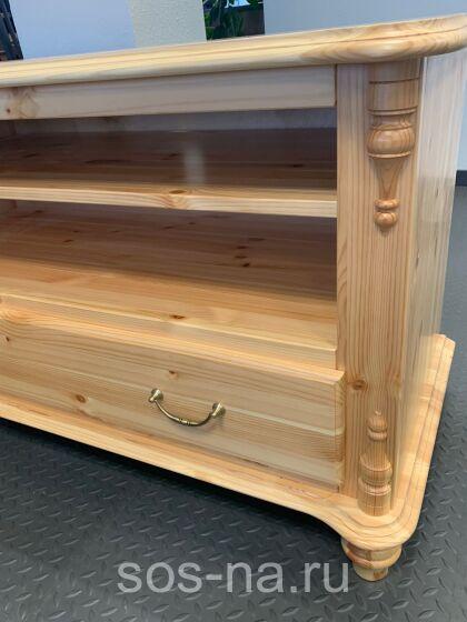 Тумба под ТВ Скандия с нишей, ящиком и полкой