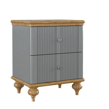 Прикроватная тумба Рандеву 02 из массива сосны