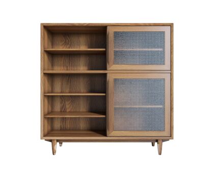 Буфет "Bruni" с витражными стеклами