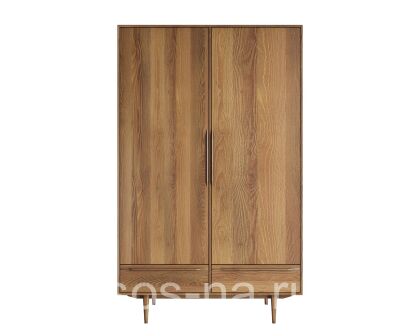 Шкаф двустворчатый "Bruni" с двумя ящиками