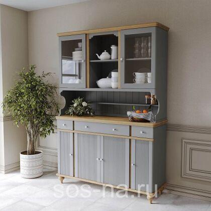 Буфет Рандеву 432 из массива сосны