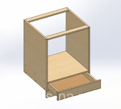 Тумба под духовку с выдвижным ящиком Profi&Hobby