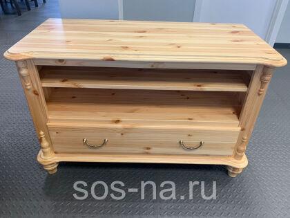 Тумба под ТВ Скандия с нишей, ящиком и полкой