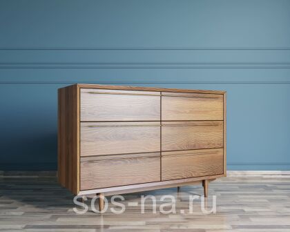 Комод "Bruni" с шестью ящиками