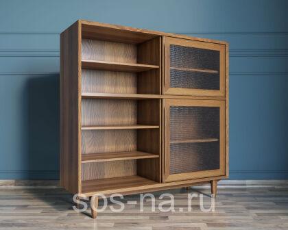 Буфет "Bruni" с витражными стеклами