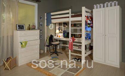 Кровать Классик верхнеярусная №3