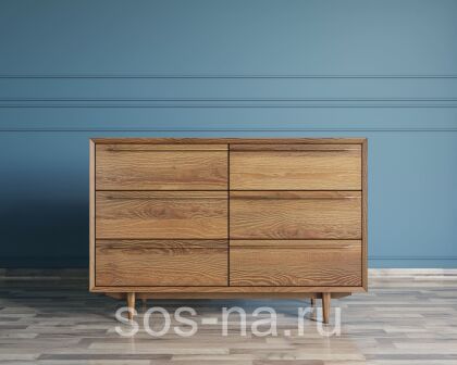 Комод "Bruni" с шестью ящиками