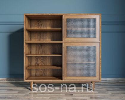 Буфет "Bruni" с витражными стеклами