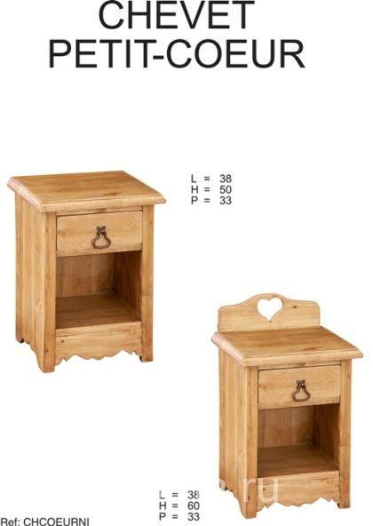 Тумба прикроватная с нишей PETIT NICHE