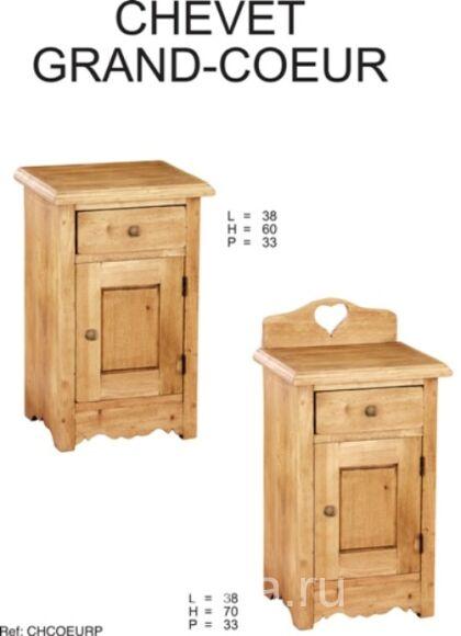 Тумба прикроватная с дверью GRAND PORTE