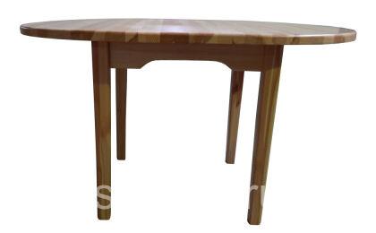 Стол круглый раздвижной Александр с царгой