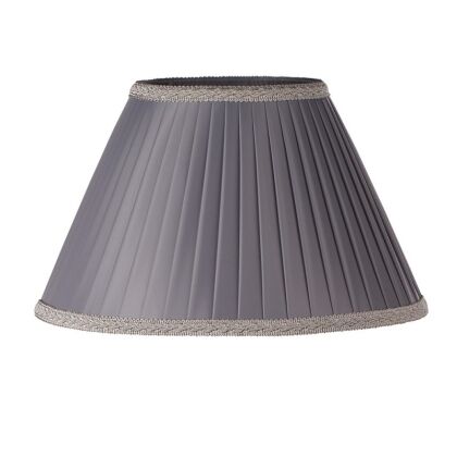 Лампа настольная Лаура бежевый дуб с абажюром из шелка