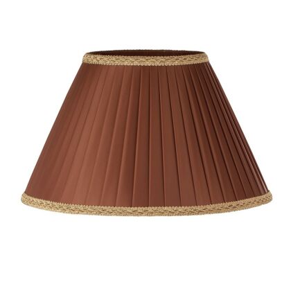 Лампа настольная Канталь натуральный дуб с абажюром из шелка