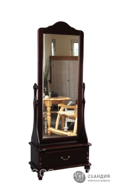 Тумба "Скандия" с зеркалом поворотным