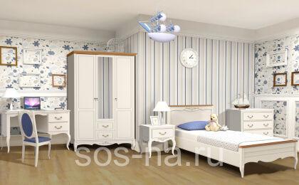 Стол письменный Авиньон с одной тумбой