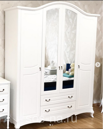 Шкаф Авиньон 4х-створчатый с ящиками