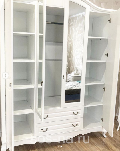 Шкаф Авиньон 4х-створчатый с ящиками