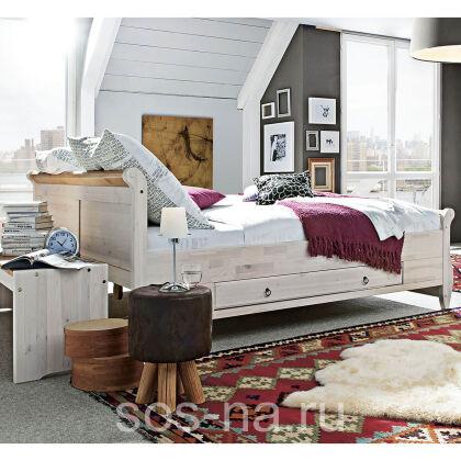 Кровать Мальта М двуспальная с ящиками