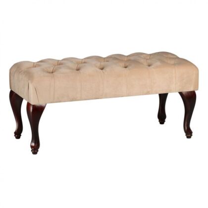 Банкетка "Дорсет" велюр бежевый