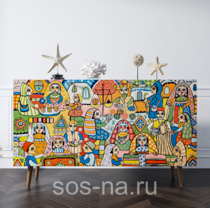 Комод "Berber" три дверки BB01