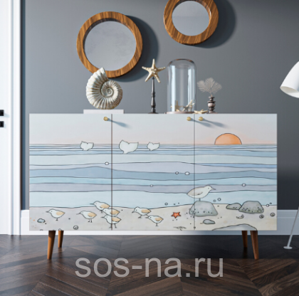 Комод "Berber" три дверки BB01