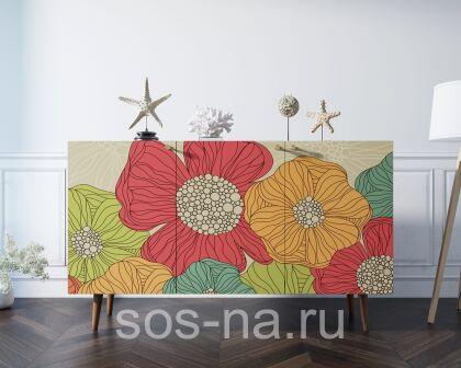 Комод "Berber" три дверки BB01