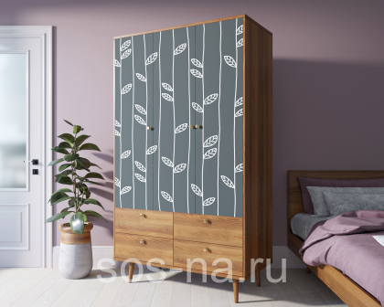 Шкаф трехстворчатый "Berber" BB02