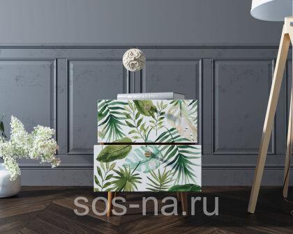 Тумбочка "Berber" с двумя ящиками BB03