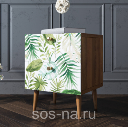 Тумбочка "Berber" с двумя ящиками BB03