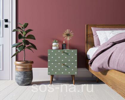 Тумбочка "Berber" с двумя ящиками BB03