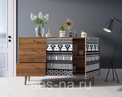 Комод "Berber" с двумя дверками и ящиками BB05