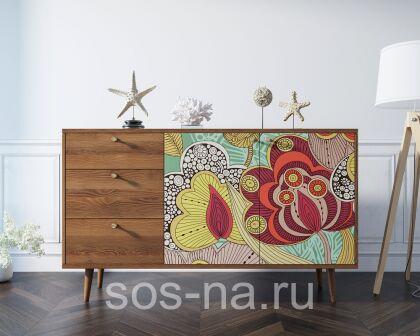 Комод "Berber" с двумя дверками и ящиками BB05