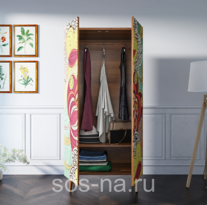 Шкаф малый двухстворчатый "Berber" BB08