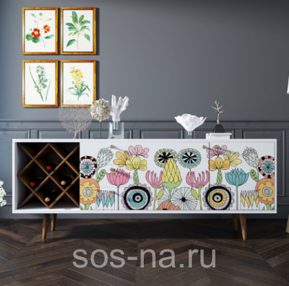 Комод "Berber" удлиненный с бутылочницей BB15