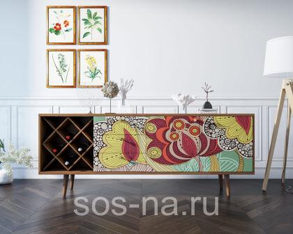 Комод "Berber" удлиненный с бутылочницей BB15