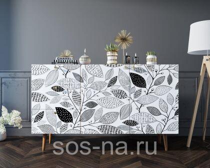 Комод "Berber" с двумя дверками и ящиками BB17