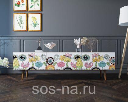 Комод "Berber" с ящиками низкий под TV BB19