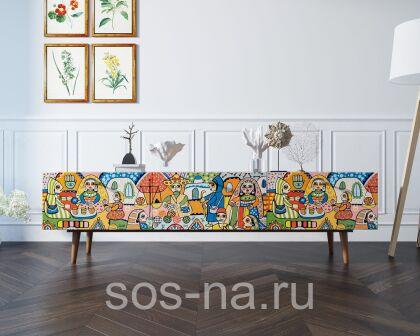 Комод "Berber" с ящиками низкий под TV BB19