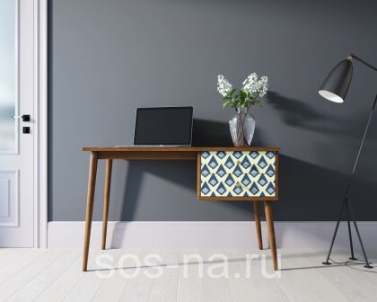 Стол рабочий "Berber" с одной тумбой BB20