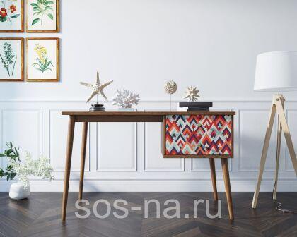 Стол рабочий "Berber" с одной тумбой BB20