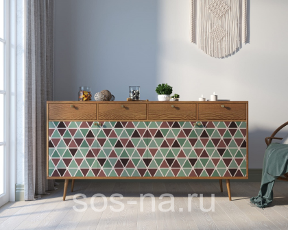 Комод "Berber" четыре дверки и четыре ящика BB25