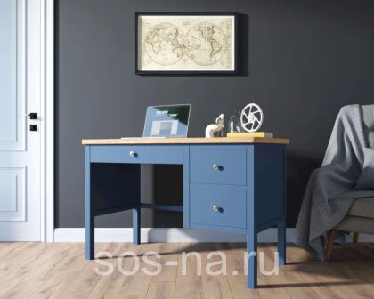 Письменный стол "Jules Verne" с широкой тумбой арт JV47ETGB